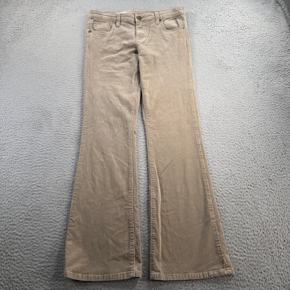 KUT from the Kloth Karen Baby Bootcut Pants Womens 6 Fits 30x31 Tan Corduroy